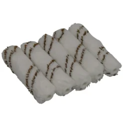 DECOPRO Farbrollen Set 5 Stück Lasurwalzen Mini 10 cm