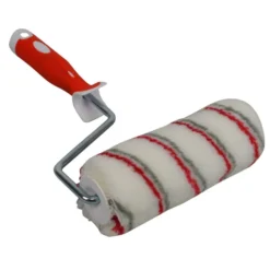 DECOPRO Farbroller 18cm rau Premiumroller mit Steckbügel und 2-K Griff