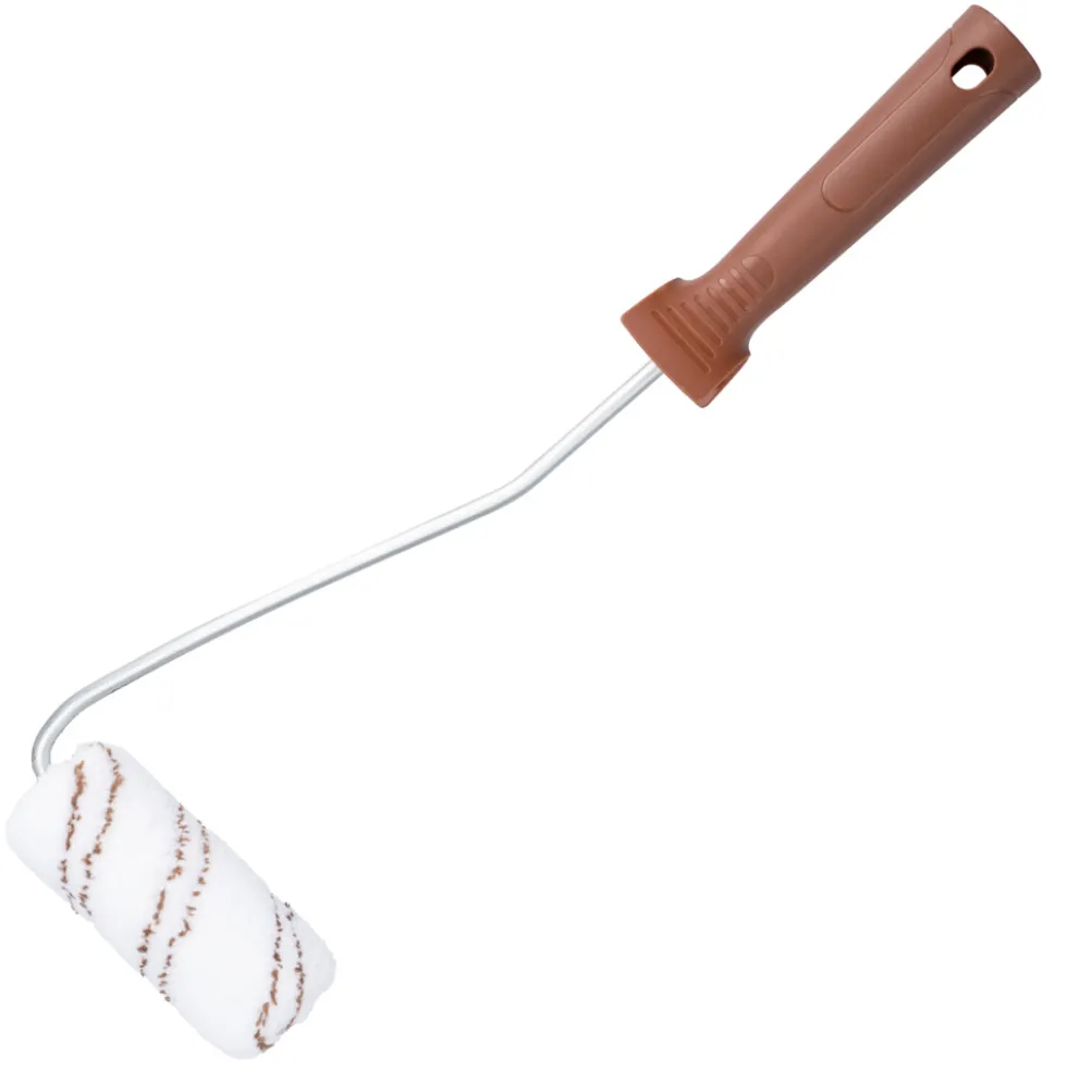 DECOPRO Farbroller Lasurwalzen Medi 10 cm mit 39 cm Bügel