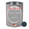 DECOPRO Garten-Grau 2,5 Liter in Anthrazit, matt