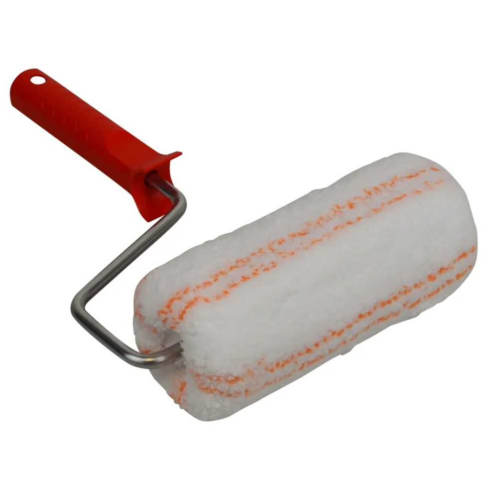 DECOPRO Grundierungsroller 18 cm, Farbroller 28 cm Bügel