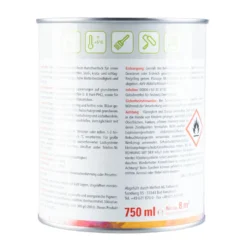 DECOPRO Hochglanzlack feuerrot RAL 3000 für innen und außen