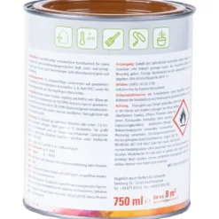 DECOPRO Hochglanzlack lehmbraun RAL 8003 für innen und außen
