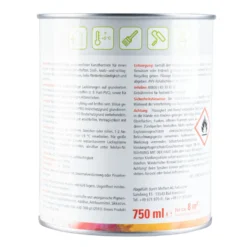 DECOPRO Hochglanzlack nussbraun RAL 8011 für innen und außen