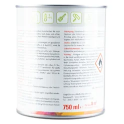 DECOPRO Hochglanzlack reinweiß RAL 9010 für innen und außen