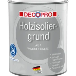 DECOPRO Holzisoliergrundierung in Weiß