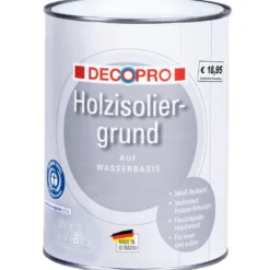 DECOPRO Holzisoliergrund weiß für innen und außen