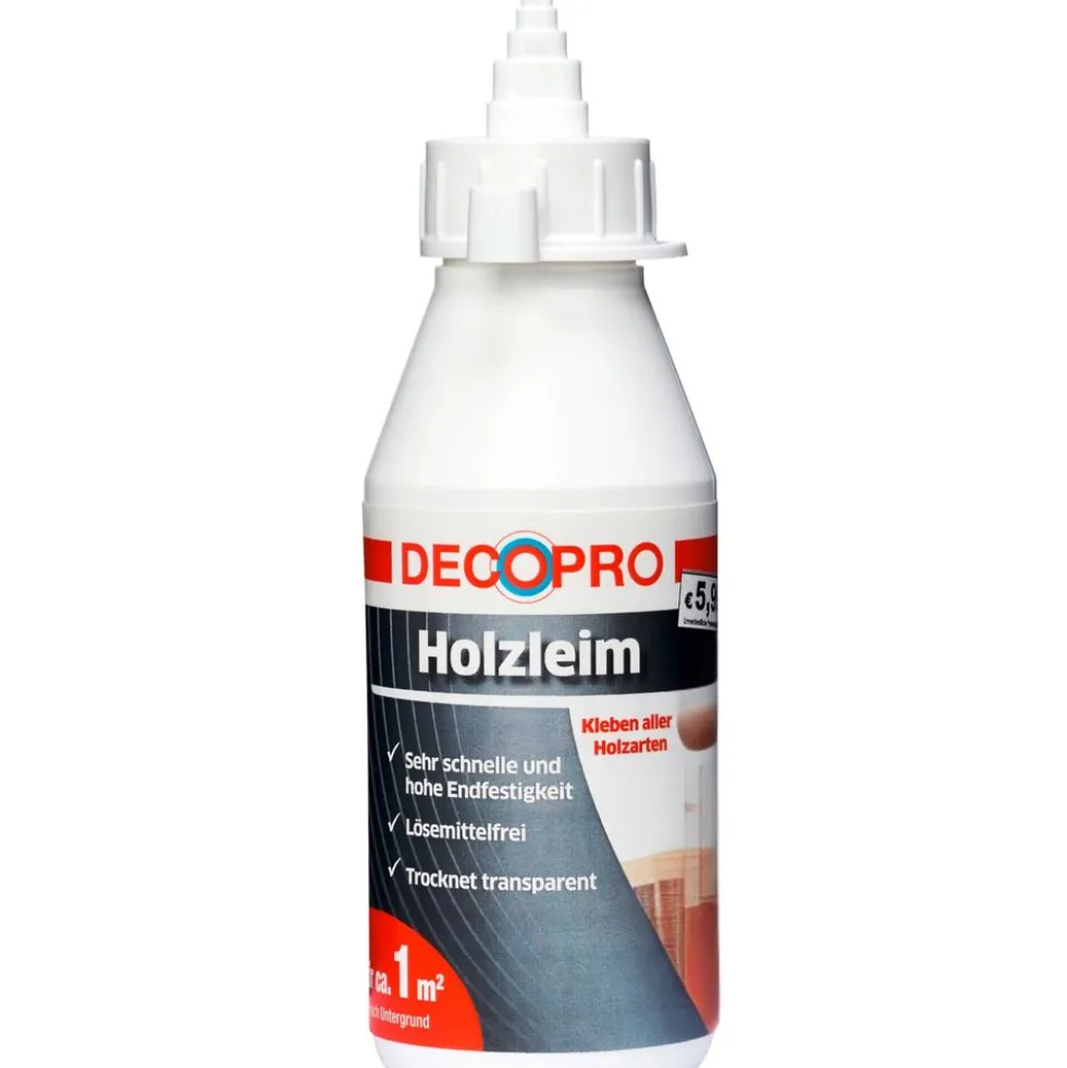 DECOPRO Holzleim in der Tube transparent - B-Ware
