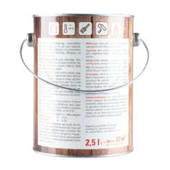 DECOPRO Holz-Schutzlasur ebenholz seidenglänzend 2,5 Liter