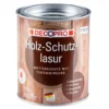 DECOPRO Holz-Schutzlasur seidenglänzend in ebenholz für außen