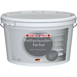 DECOPRO Kellerbodenfarbe 5 Liter in Grau