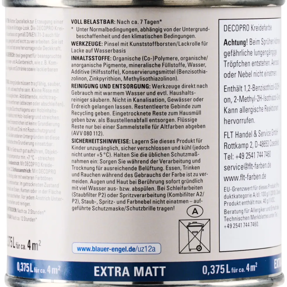 DECOPRO Kreidefarbe 375 ml beige, matt