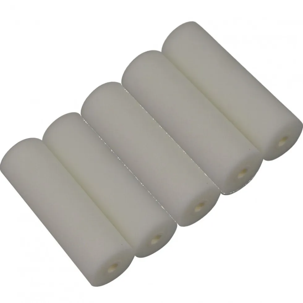 DECOPRO Lackierwalzen-Set 5 Stück, 11 cm gerade