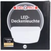 DECOPRO LED-Wand- und Deckenleuchte 27 x 27 cm warmweiß