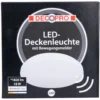 DECOPRO LED-Wand- und Deckenleuchte Ø 31 cm mit Bewegungsmelder