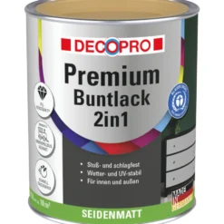 DECOPRO Premium 2in1 Buntlack beige, seidenmatt