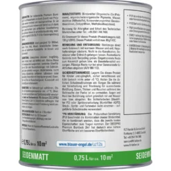 DECOPRO Premium 2in1 Buntlack 750 ml tiefenschwarz, seidenmatt