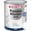 DECOPRO Premium 2in1 Möbellack 750 ml in Weiß, matt