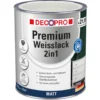 DECOPRO Premium 2in1 Weißlack 750 ml in Signalweiß, matt RAL 9003