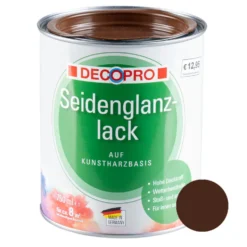 DECOPRO Seidenglanzlack nussbraun RAL 8011 für innen und außen