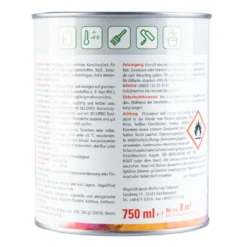 DECOPRO Seidenglanzlack tiefschwarz RAL 9005 für innen und außen