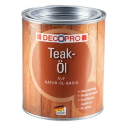 DECOPRO Teaköl 2,5 Liter auf Natur-Öl-Basis