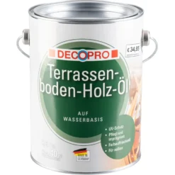 DECOPRO Terrassenboden-Holz-Öl 2500 ml douglasie