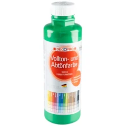DECOPRO Vollton und Abtönfarbe 500 ml grün innen und außen
