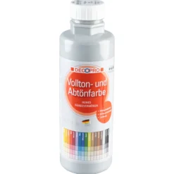 DECOPRO Vollton und Abtönfarbe perlgrau