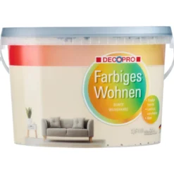 DECOPRO Wandfarbe 2,5 Liter caramel matt