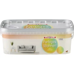 DECOPRO Wandfarbe 2,5 Liter kiesel matt