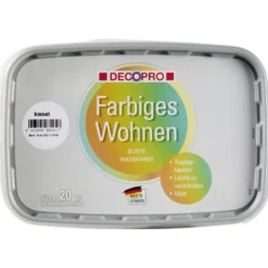 DECOPRO Wandfarbe 2,5 Liter kiesel matt