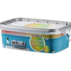 DECOPRO Wandfarbe 2,5 Liter petrol matt