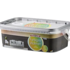 DECOPRO Wandfarbe 2,5 Liter schiefer matt