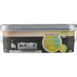DECOPRO Wandfarbe 2,5 Liter schiefer matt