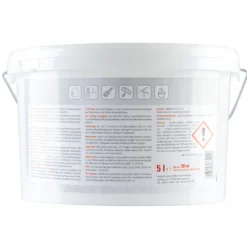 DECOPRO Wandweiß 5 Liter stumpfmatt