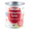 DECOPRO Wetterschutzfarbe braunbeige seidenglänzend 750 ml