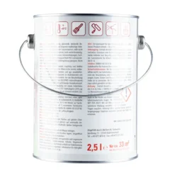 DECOPRO Wetterschutzfarbe weiß seidenglänzend 2,5 Liter