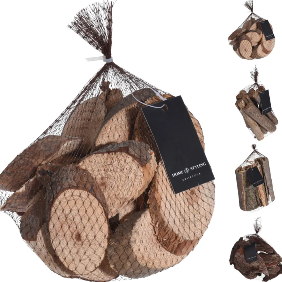 Deko-Baumscheiben- oder Ästemix-Set 300 g im Netz
