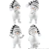 Dekofigur Schneemann mit Strickmütze Polyresin Designauswahl