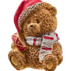Dekofigur Weihnachtsbär 7 cm - Designauswahl