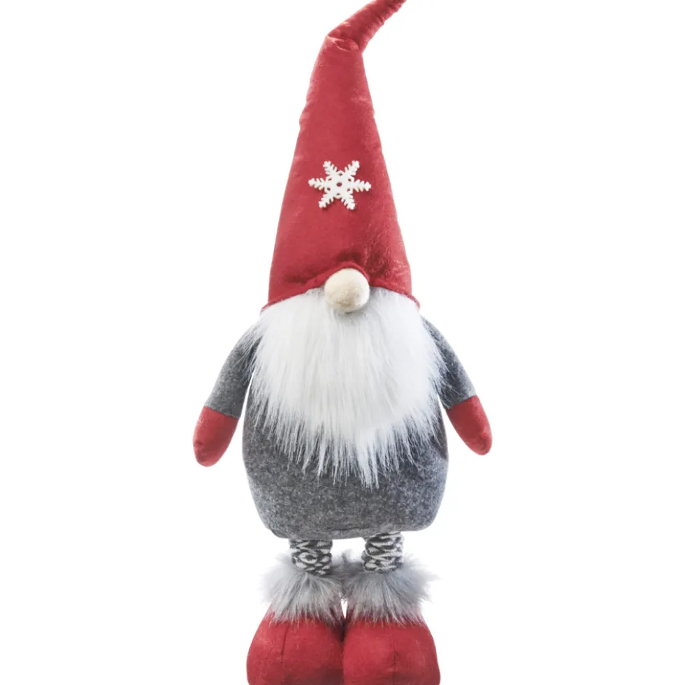Dekofigur Wichtel Teleskopbeine 57 - 74 cm Farbauswahl