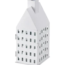 Dekohaus 30 cm Metall Farbauswahl