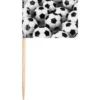 Deko-Picker-Fähnchen "Fußball-Party", 50 Stück
