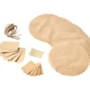 Deko-Set für 6 Einmachgläser 24-tlg. Kraftpapier