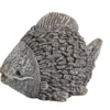 Deko Steinfigur Fisch aus Magnesium