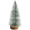 Deko-Tannenbaum 15 cm aus Kunststoff mit Schnee