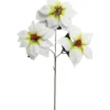 Deko-Weihnachtsstern mit 3 Blüten 57 cm - sortiert