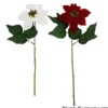 Deko-Weihnachtsstern mit 1 Blüte 46 cm - sortiert