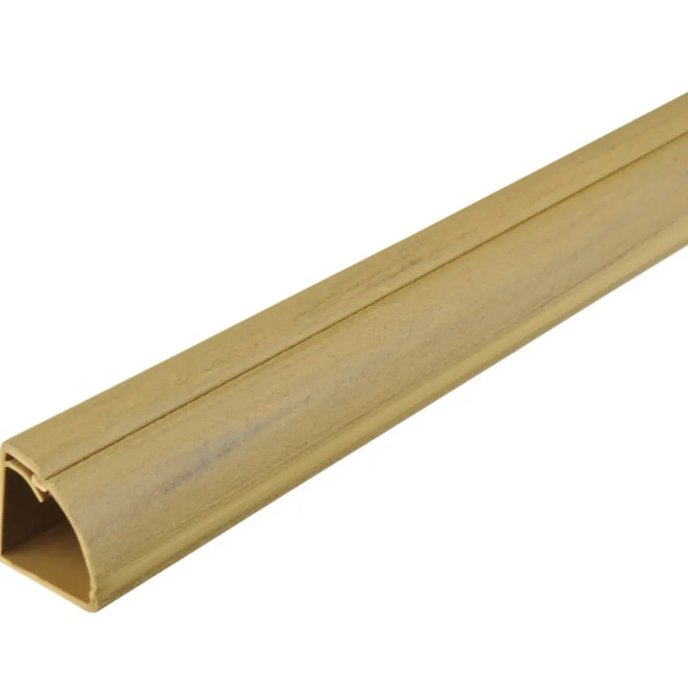 Design-Kabelkanal 22 x 22 mm x 2 m Holzoptik